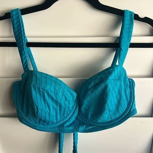 Monday Swimwear Clovelly Top - Sea Jacquard